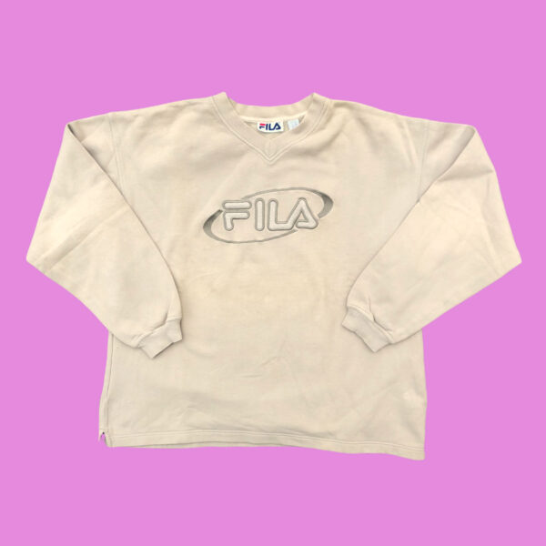 Vintage Fila Embroided Crewneck XLarge