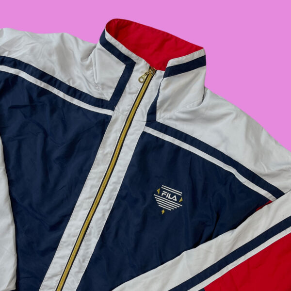 Vintage Fila Windbreaker Large - Image 2
