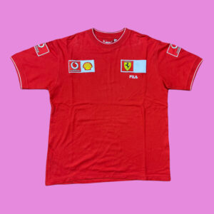 Vintage Fila Ferrari Vodafone T-Shirt XL