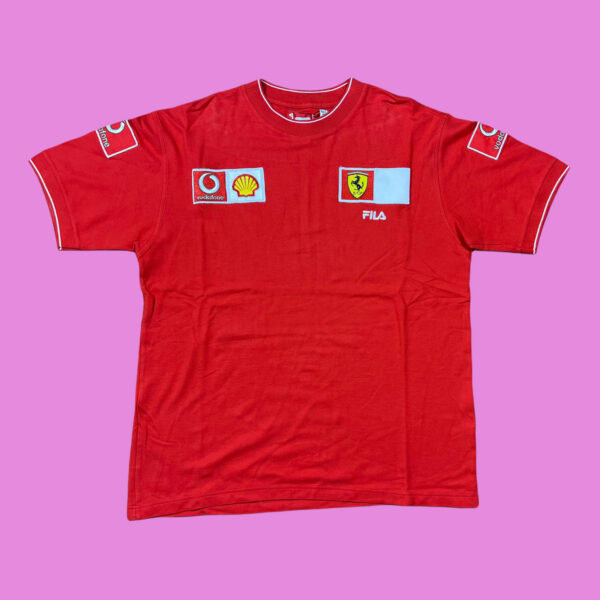 Vintage Fila Ferrari Vodafone T-Shirt XL