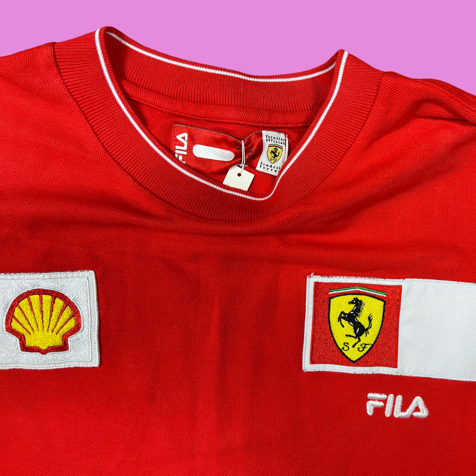 Vintage Fila Ferrari Vodafone T-Shirt XL ⋆ ALMO vintage