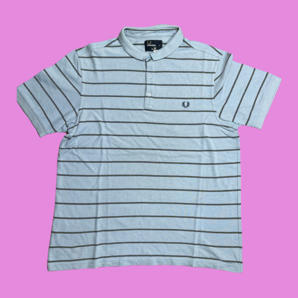 Vintage Fred Perry Striped Polo XL