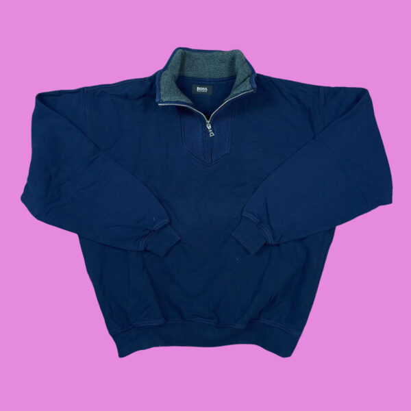 Vintage Hugo Boss Halfzip Large