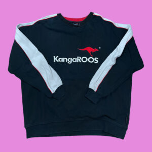 Vintage Kangaroos Embroided Crewneck L