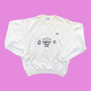 Vintage Lacoste Yacht Club Embroided Crewneck