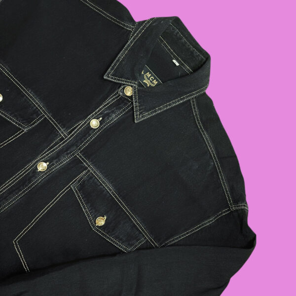 Vintage MCM Denim Shirt L-XL - Image 3