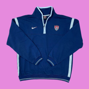 Vintage Nike USA Halfzip Medium