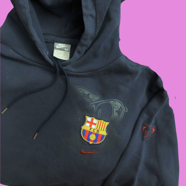 Vitage Nike FC Barcelona Hoodie - Image 2