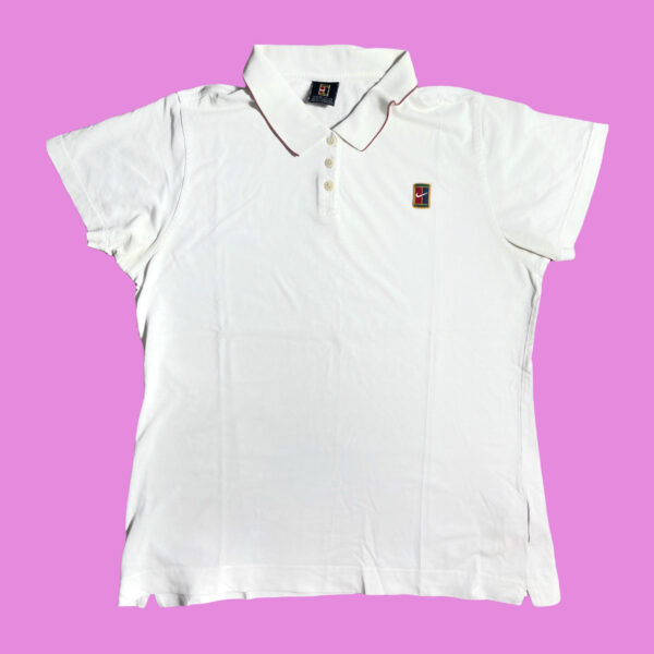 Vintage Nike Tennis Court Polo WMNS L