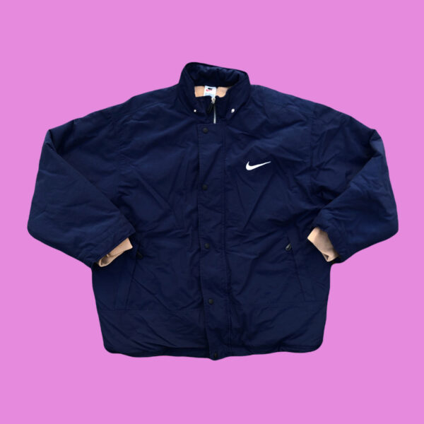 90s Nike Swoosh Warmer Jacket L-XL
