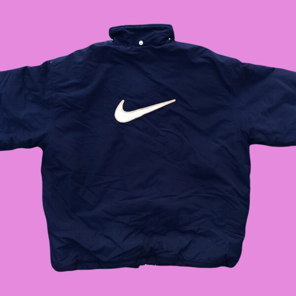 90s Nike Swoosh Warmer Jacket L-XL - Image 2