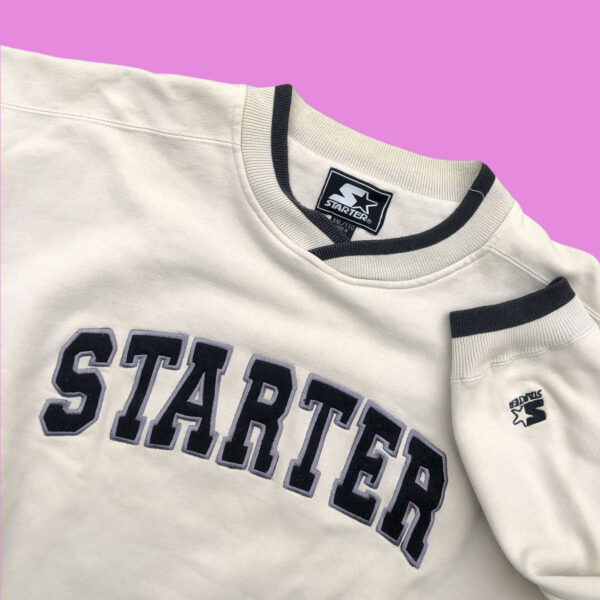 Vintage Starter Spell Out Creweneck XXL - Image 2
