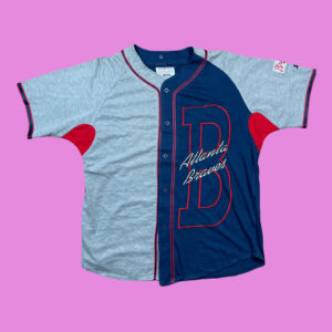 90s Starter Atlanta Braves MLB Jersey Shirt XL