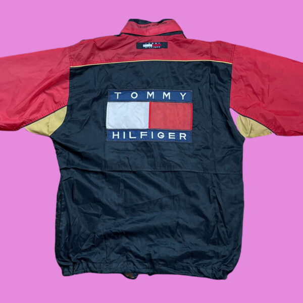 90s Tommy Hilfiger Big Flag Windbreaker - Image 2