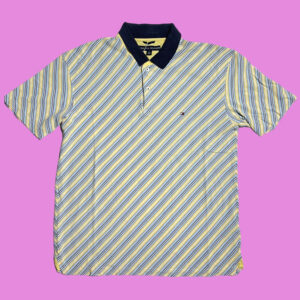 Vintage Tommy Hilfiger Striped Polo L
