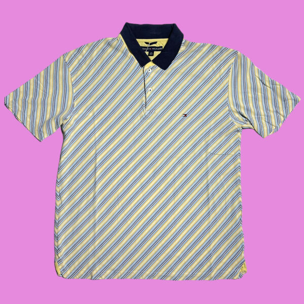 Vintage Tommy Hilfiger Striped Polo L