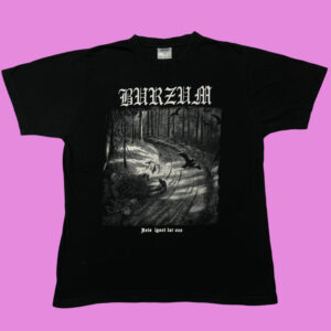 Vintage 1Burzum Hvis Lyset Tar Oss Double Sided T-Shirt