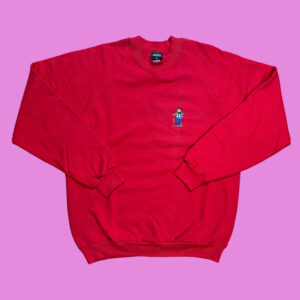 90s Screen Stars Golf Crewneck Medium