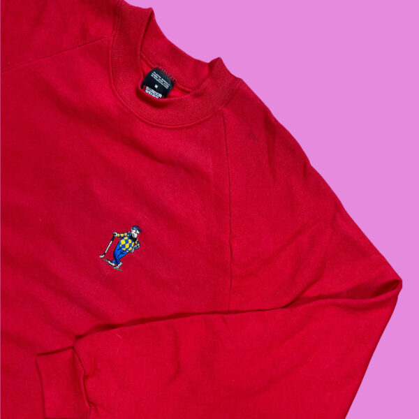 90s Screen Stars Golf Crewneck Medium - Image 2