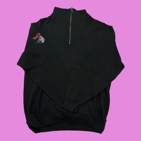 90s DogTroep Atom Tattoo Halfzip XL - Image 2