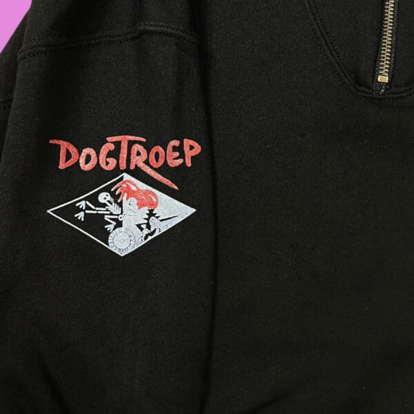 90s DogTroep Atom Tattoo Halfzip XL - Image 3
