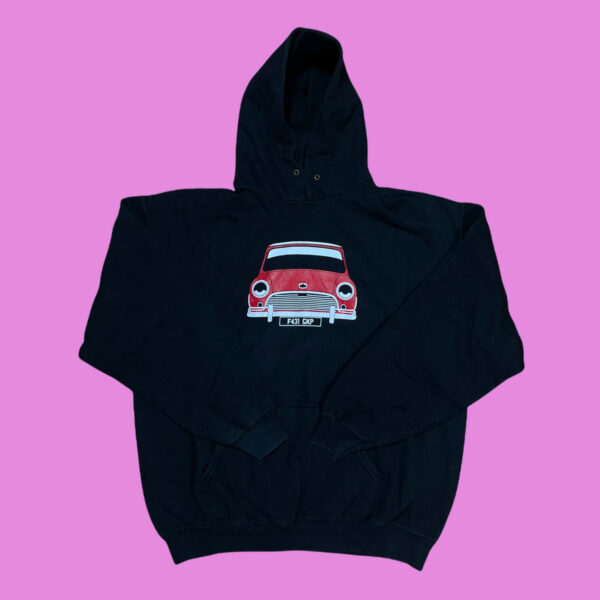 Vintage Mini Cooper Hoodie XLarge