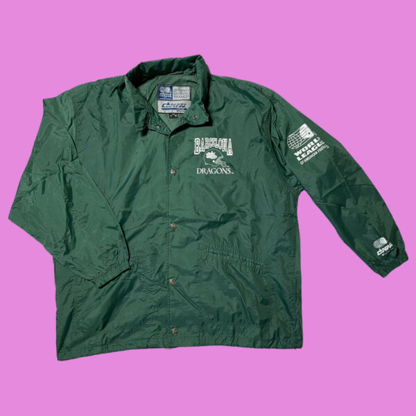 90s Barcelona Dragons WLAF Windbreaker - Image 2