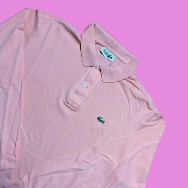 Vintage Lacoste Longsleeve Polo - Image 2
