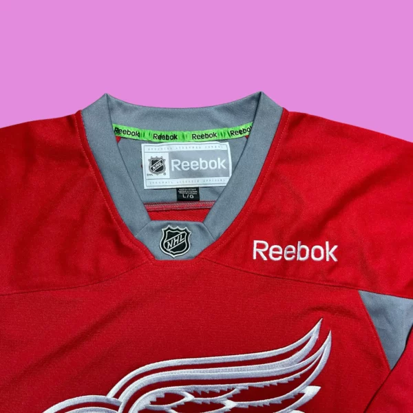 Vintage Reebok NHL Red Wings Jersey - Image 3