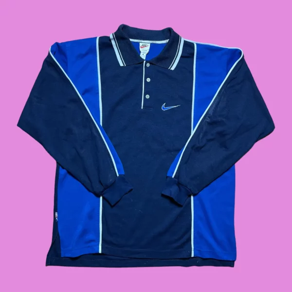 Vintage Nike Button Up Sweatshirt
