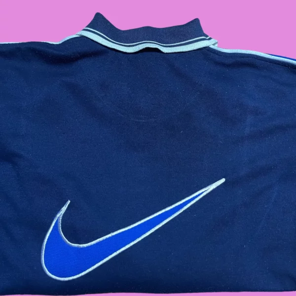 Vintage Nike Button Up Sweatshirt - Image 3