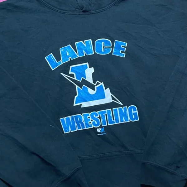 Vintage Lance Wrestling Hoodie - Image 2