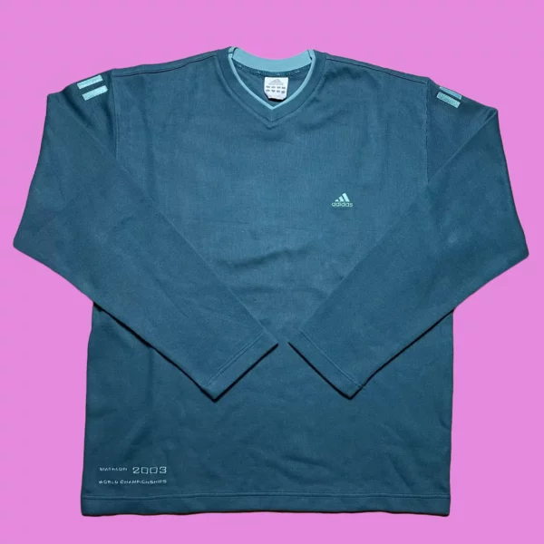 Vintage Adidas Biathlon 2003 V-neck