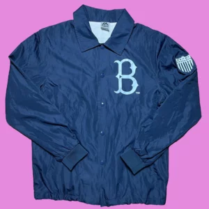 Vintage Majestic Brooklyn Coach Jacket
