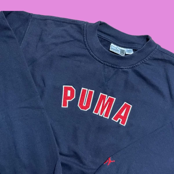 Vintage Puma Embroided Crewneck - Image 2