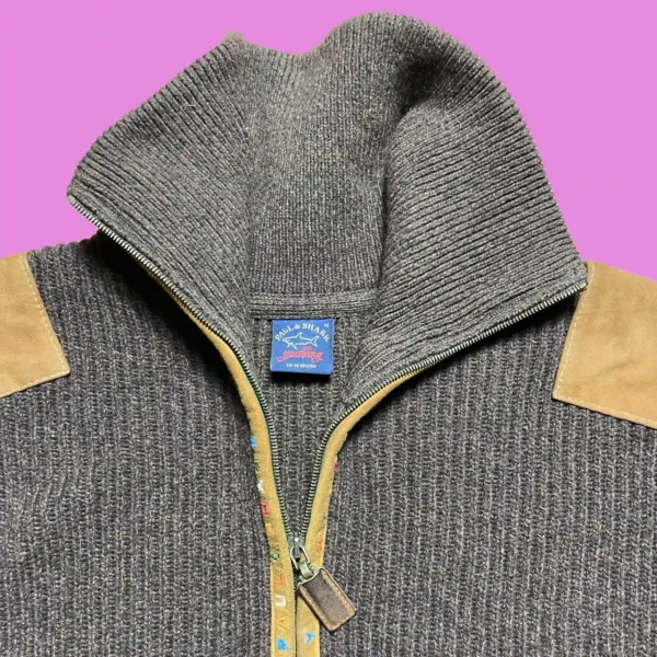 Vintage Paul&Shark Halfzip Jumper - Image 2