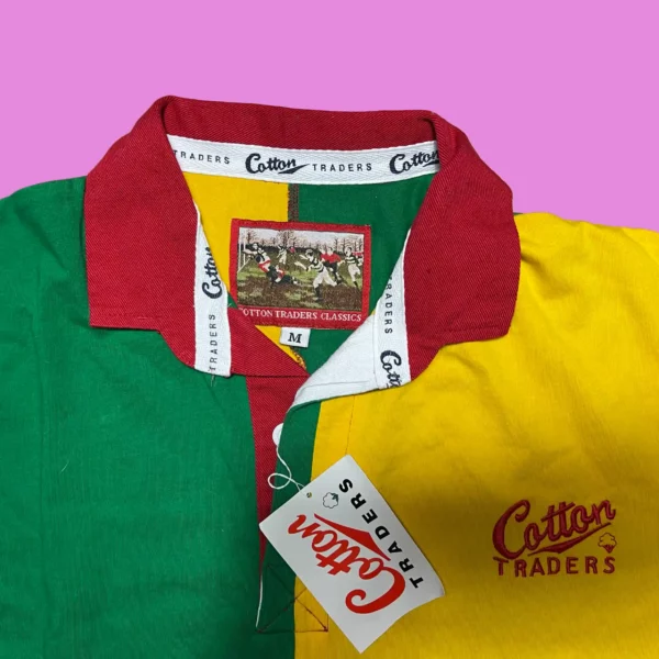 Vintage Cotton Traders Rugby Shirt - Image 2
