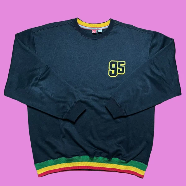Vintage Etnies Rasta Crewneck