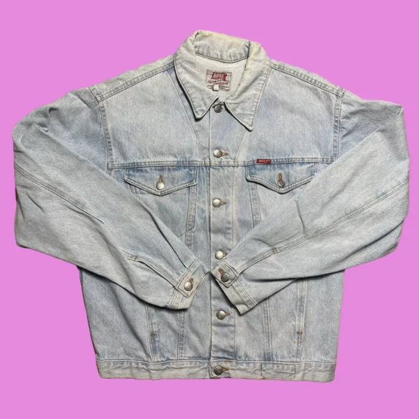 Vintage HammerFall Denim Jacket - Image 2