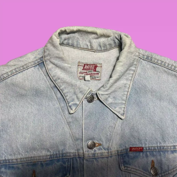 Vintage HammerFall Denim Jacket - Image 3