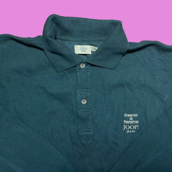 Vintage JOOP! Longsleeve Polo - Image 2