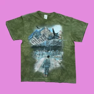 Vintage Tie-Dye Mountain T-shirt