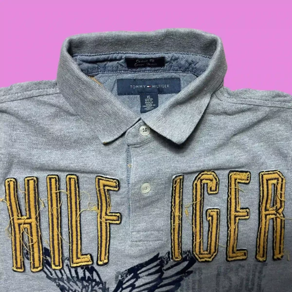 Vintage Tommy Hilfiger Eagle Polo - Image 2