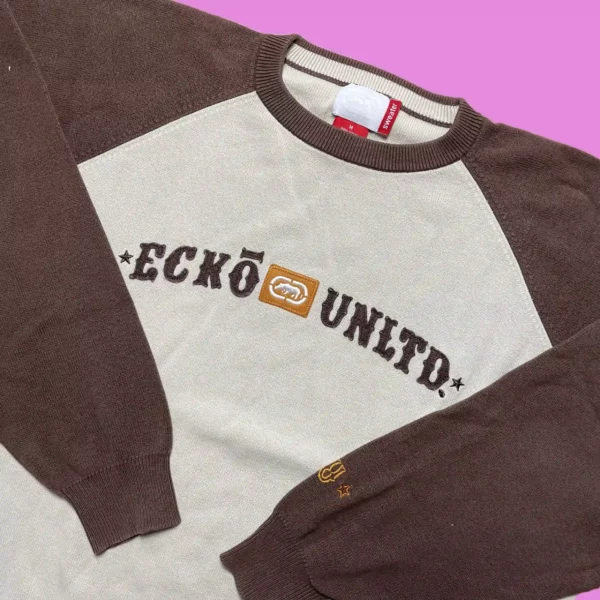 Vintage Ecko Embroided Crewneck - Image 2