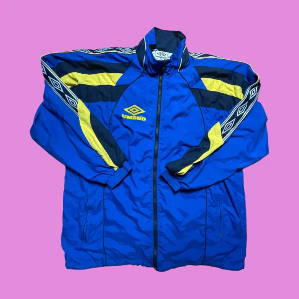 Vintage Umbro Pattern Windbreaker