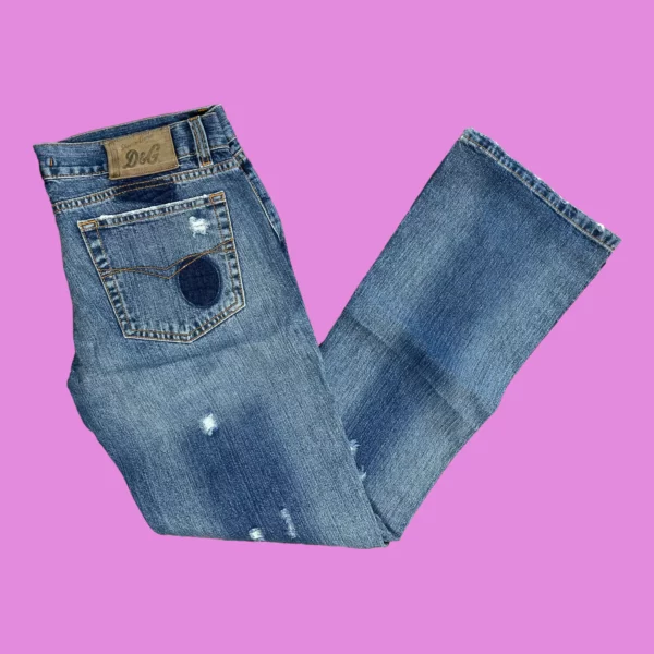Vintage Dolce & Gabbana Gem Jeans - Image 4