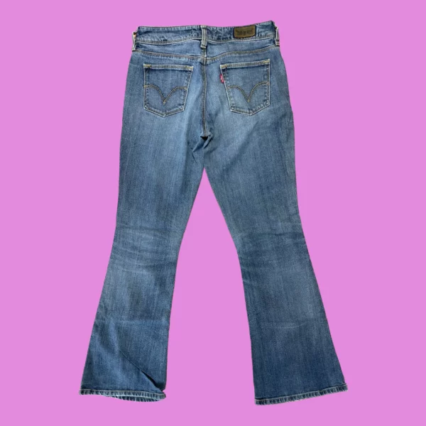 Vintage Levis 479 Booty Flare Jeans 30x32 - Image 2