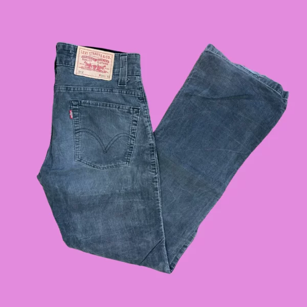 Vintage Levis 512 Corduroy Pants 30x32 - Image 3