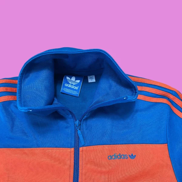 Vintage Adidas 3 Striped Track Jacket 2012 - Image 2