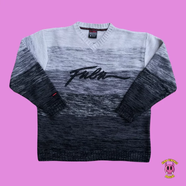 Vintage Fubu V-Neck Sweater XL